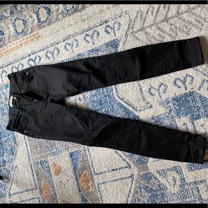 Madewell 9” high rise skinny black jeans